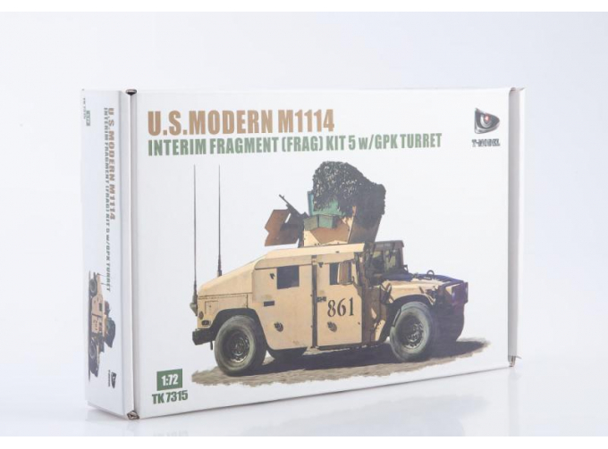 Сборная модель U.S. Modern M1114 HMMWV Interim Fragment (Frag) Kit 5