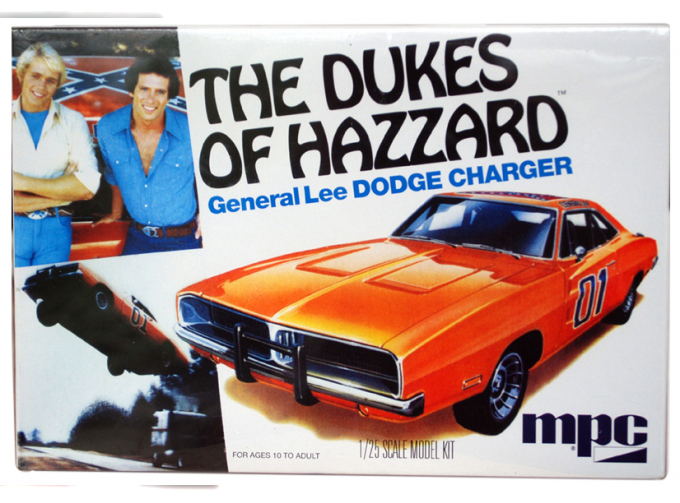 Сборная модель Dukes of Hazzard General Lee 1969 Dodge Charger