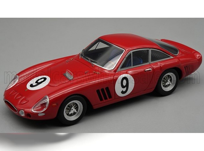 FERRARI 330 Lmb 4.0l V12 Team Pierre Noblet N 9 24h Le Mans (1963) Pierre Noblet - Jean Guichet, Red