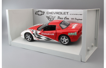 CHEVROLET Corvette Pace Car Daytona (1999), red / red