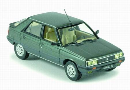 RENAULT 11 TXE (1983), metallic green