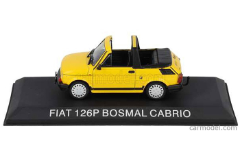 POLSKI FIAT 126P Bosmal Cabriolet (1987), yellow