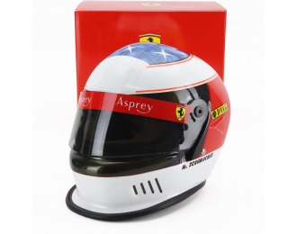SCHUBERTH HELMET Casco Helmet F1 Michael Schumacher Team Ferrari F310/2 №1 Winner Spanish Gp (1996), White Red Yellow Black