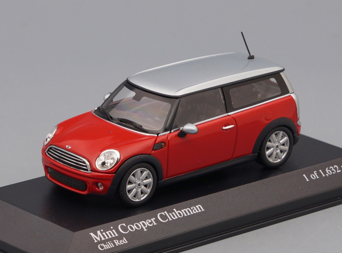 MINI Cooper Clubman (2007), red