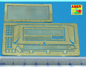 T-34 grille cover [Tamiya model]