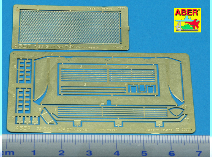 T-34 grille cover [Tamiya model]