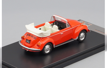 VOLKSWAGEN Super Beetle Convertible (1973), red