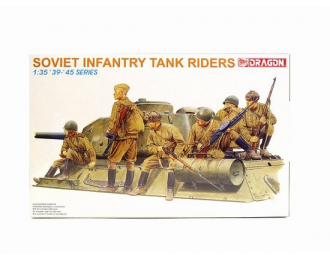 Сборная модель Солдаты Soviet Infantry Tank Riders