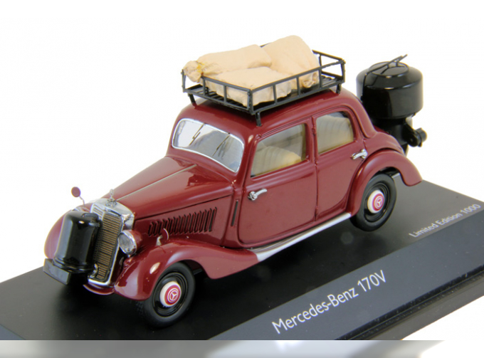 MERCEDES-BENZ 170V mit Holzvergaser (1945), brown