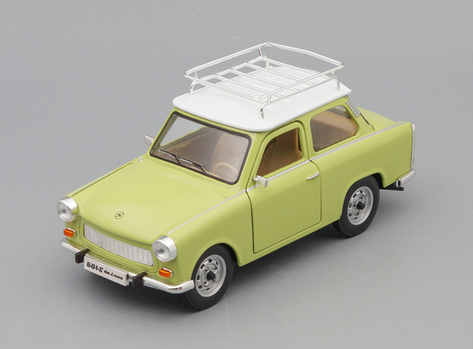 Trabant 601 S Deluxe, green / white