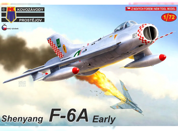 Сборная модель Самолет Shenyang F-6A Early