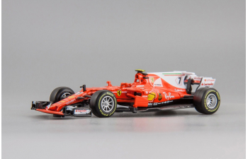 FERRARI SF70-H "Scuderia Ferrari" #7 K.Raikkonen Formula 1 (2017), red