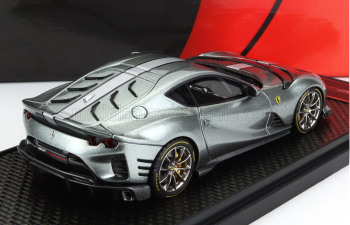 FERRARI 812 Competizione (2021), Grigio Coburn - Silver Grey Met