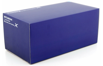 MITSUBISHI Lancer Evo X, blue metallic carbon