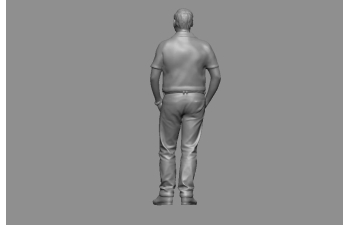 Фигурка Мужчина в тенниске.(под покраску)