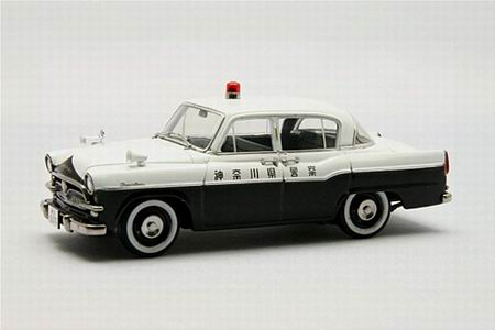 TOYOPET Crown DX 1958 RS21 JAPAN POLICE, черный с белым