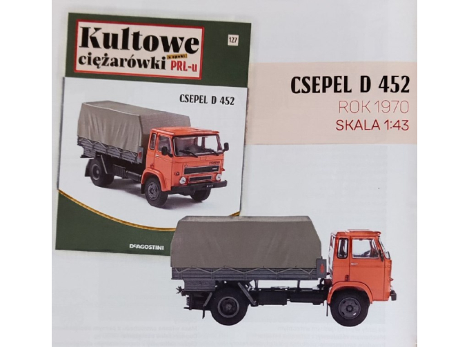 Csepel D 452, Kultowe Ciezarowki PRL-u