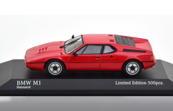 BMW M1 (1980), red