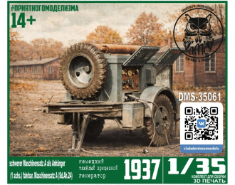 Сборная модель Немецкий прицеп-генератор Sd. Ah. 24