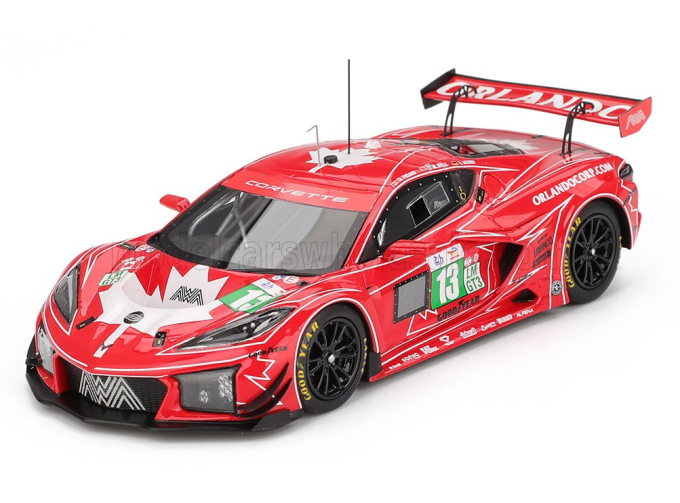 CHEVROLET Corvette Z06 GT3.R 5.5L V8 Team Awa Racing №13 24h Le Mans 2025 Matt Bell - Orey Fidani - Lars Ken