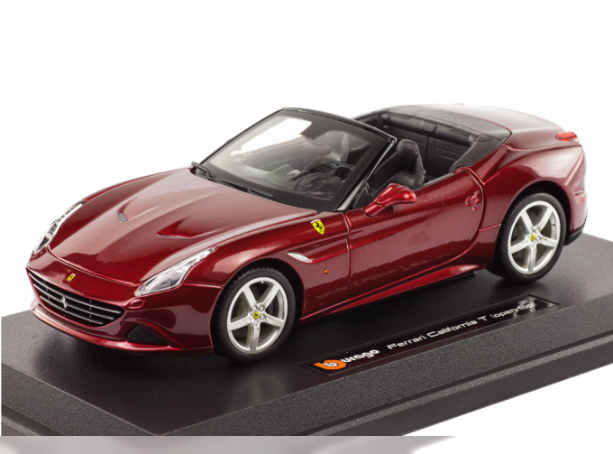 Ferrari California T открытый бордовый