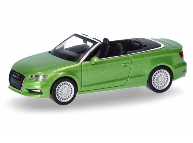 AUDI A3 Cabriolet (2012), green