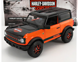 FORD Bronco Custom Harley Davidson (2021), Orange Black