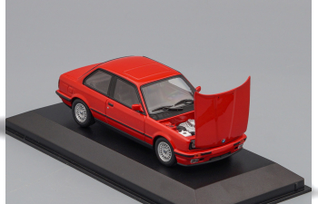 BMW 3-series (E30) 1989, red