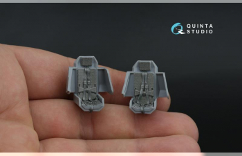 3D Декаль интерьера кабины AH-64A (Hasegawa)