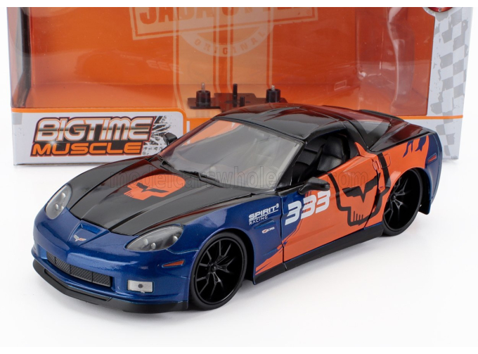 CHEVROLET Corvette Z06 №333 Racing Coupe (2006), Blue Orange