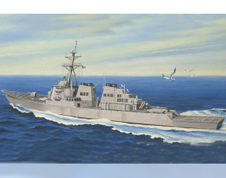 Сборная модель USS Arleigh Burke DDG-51