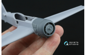 Двигатель с закрытыми капотами для Су-31 (Quinta Models)