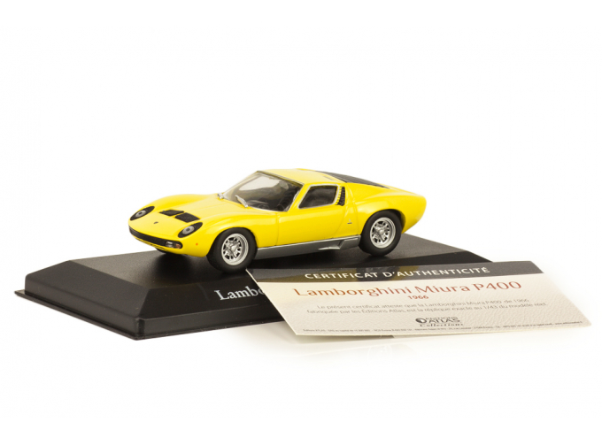 Lamborghini Miura P400 1966 желтый