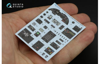 3D Декаль интерьера кабины Lancaster B Mk.I (HK Models)