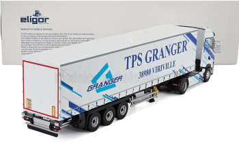 RENAULT T-line High Truck Telonato Granger Transports (2023), White Blue