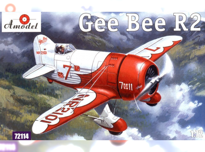 Сборная модель Спортивный самолет Gee Bee R2