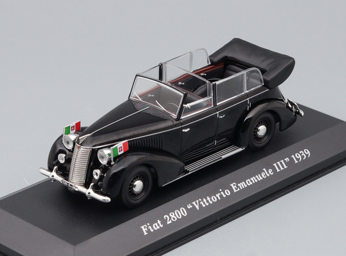 FIAT 2800 "Vittorio Emanuele III" 1939, black