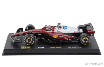 FERRARI - F1 SF-25 TEAM SCUDERIA FERRARI HP N 16 MONZA ITALY GP 2025 CHARLES LECLERC - NIKI LAUDA 50th ANNIVERSARY WORLD CHAMPION - WITH PILOT AND SHOWCASE