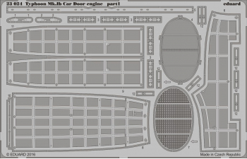 Фототравление для Typhoon Mk. Ib Car Door двигатель