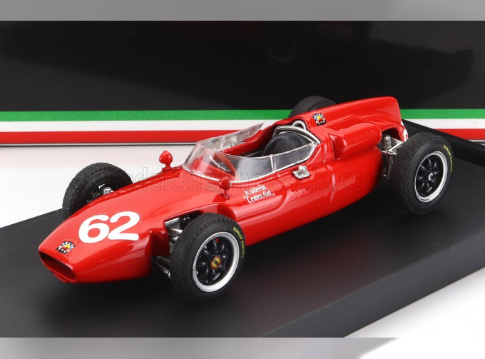 COOPER F1 T53 Maserati №62 Italy Gp (1961) L.Bandini, red