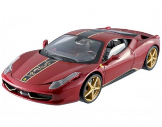 FERRARI 458 ITALIA 8C CHINE LIMITED EDITION 2012, red