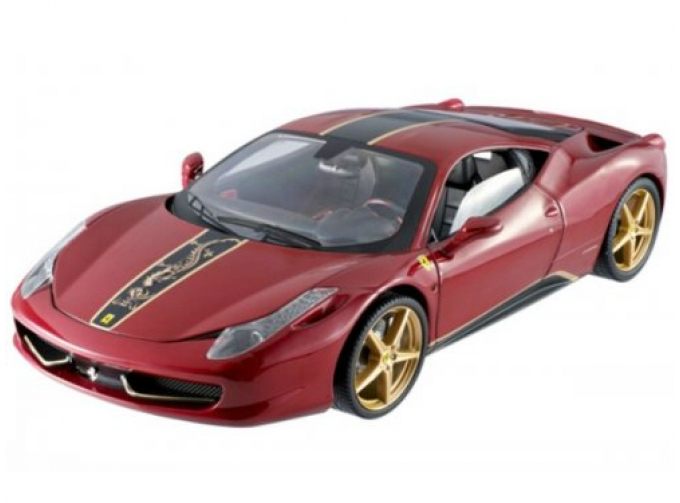 FERRARI 458 ITALIA 8C CHINE LIMITED EDITION 2012, red