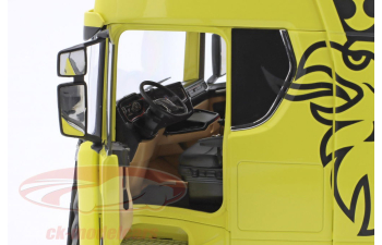 Scania V8 730S 4x2 Sattelzugmaschine, yellow