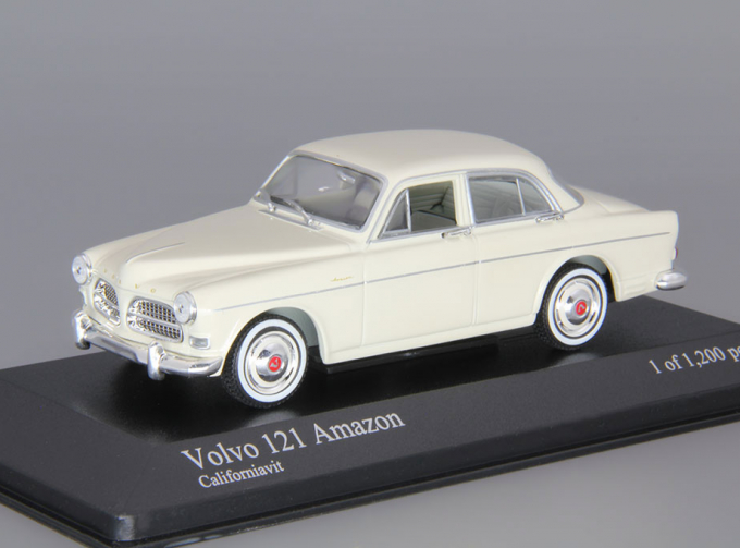 VOLVO 121 Amazon Sedan (1959), white