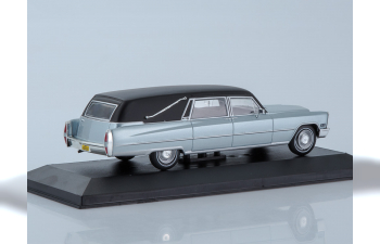 CADILLAC Hearse (катафалк) (1966), metallic light blue/black