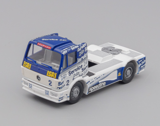 MERCEDES-BENZ SK '88 1450 LS Race Truck "2, Hegmann, 24h Service", white / blue