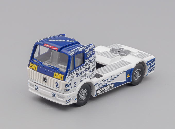 MERCEDES-BENZ SK '88 1450 LS Race Truck "2, Hegmann, 24h Service", white / blue