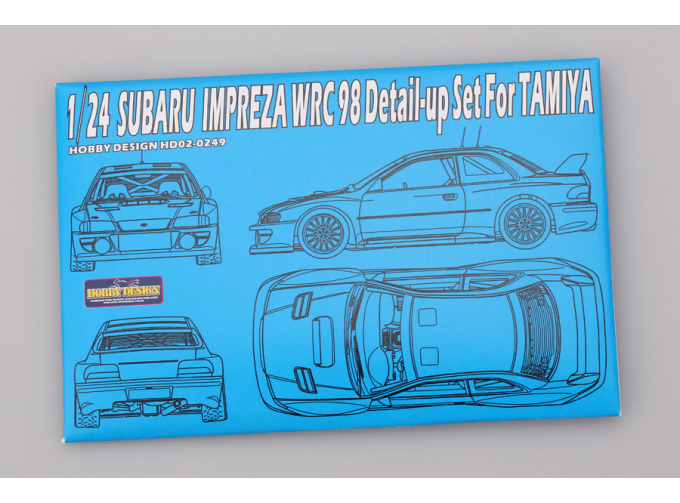 Набор для доработки Subaru Impreza WRC 98 Detail-up Set для моделей T（PE+Resin+Metal parts）