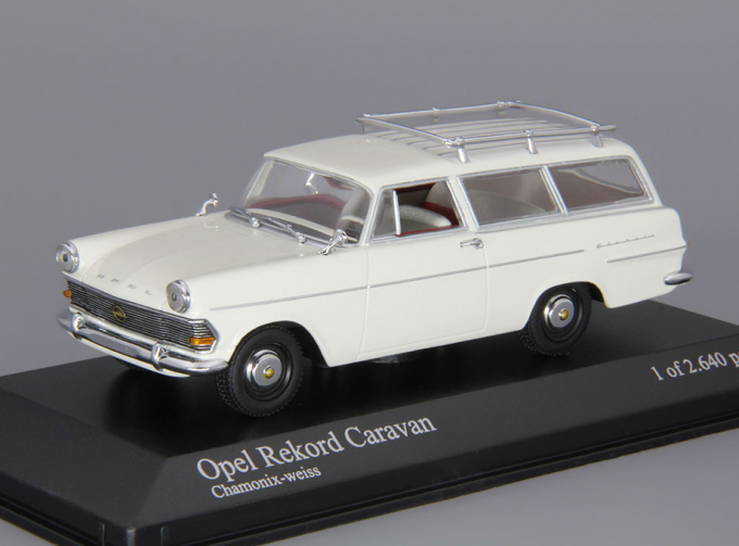 OPEL Rekord P2 Caravan (1960), white