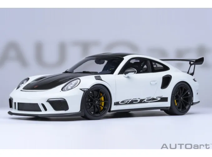 PORSCHE 911 991-2 GT3 RS COUPE WEISSACH PACKAGE (2017), white 